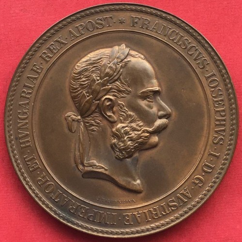 Egypt bronze medal of franz - bronze,