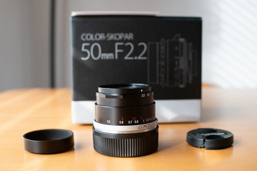 Voigtlander 50mm color skopar - 50mm, color-skopar