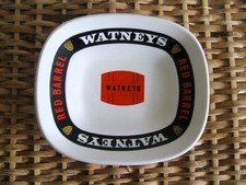 Vintage Watneys Red Barrel Bar Dish Ash Tray Made By Bristol Pottery England VGC