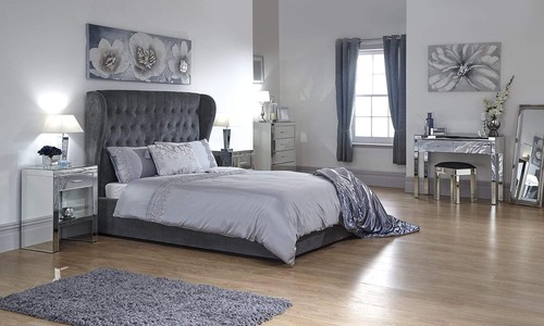 Dakota fabric winged end lift - winged,