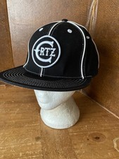 Corteiz Crtz Cubs Baseball Cap Hat Black Adjustable Flat Brim