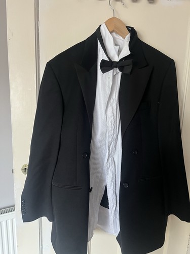 Double breasted dinner suit - dinner,