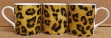 Leopard Brown Mugs Set of 6