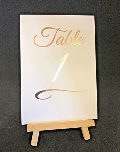 Wedding table numbers hot - table,