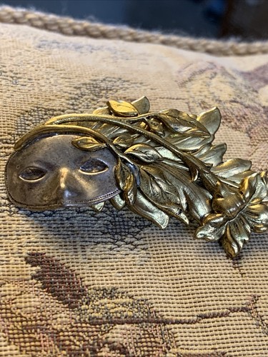 Vintage handmade venetian mask - vintage,