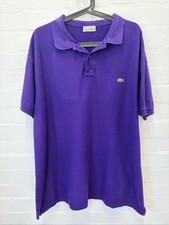 Lacoste Purple Polo Shirt