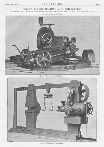 1905 antique engineering - engineering, print