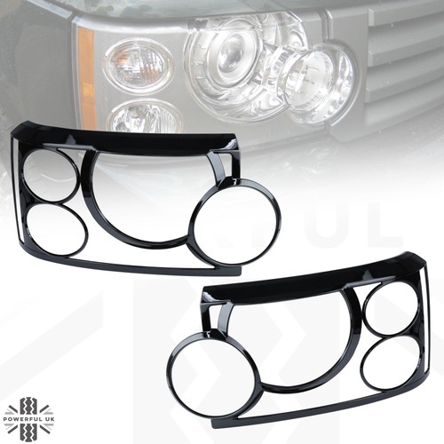 Headlight guards gloss - in,