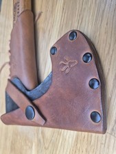Matched leather sheath &