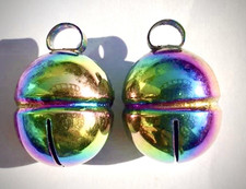 Falconry Bells Rainbow Colour