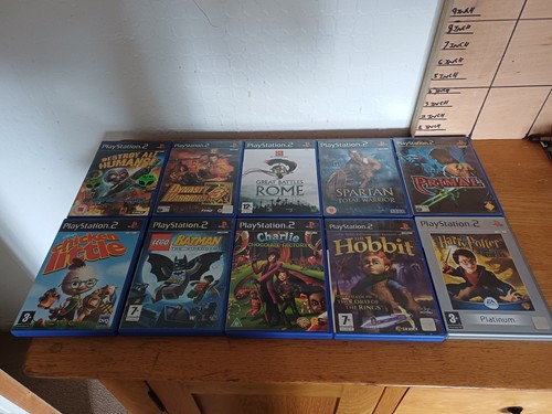 10x ps2 game bundle variety - ps2,