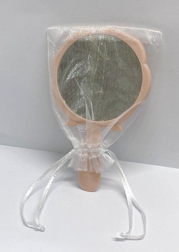 Cute peach pink handheld - peach,