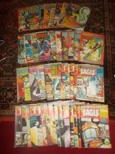 Eagle x 56 comics 5 July 1982 - Sep 1983 job lot collection 1982-1983 Dan Dare