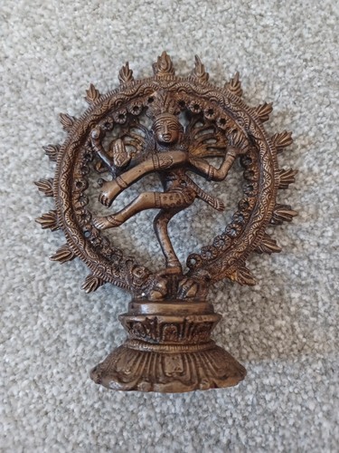 Vintage indian brass - brass, statuette