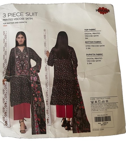Khaadi piece viscose - 3,