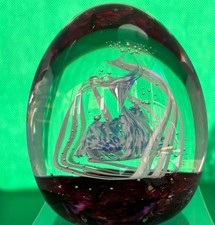 Selkirk Glass Paperweight Nocturne 1991. Excellent Condition. 