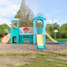 Kids Garden Castle Slide