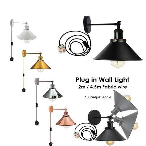 Vintage industrial wall light - industrial,