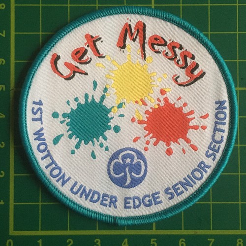 Get messy badge patch - get, rangers