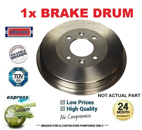 Brake drum for opel tigra - 1x,