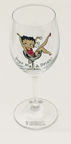 Betty boop wine glasses - boop,