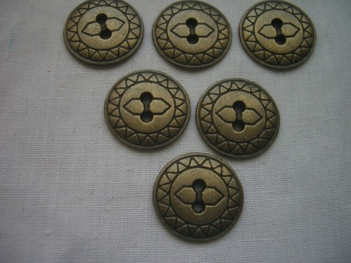 Pale antique gold brass - antique, /