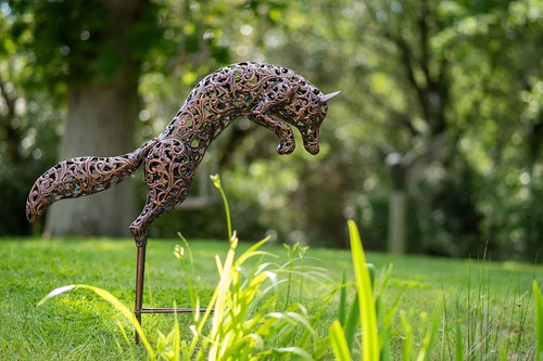 New leaping fox - new,