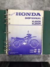 1978-81 Honda XL250S/ 1982-83
