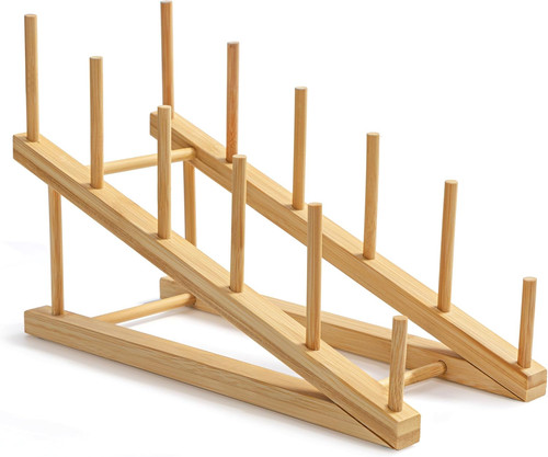 Bamboo wooden dish - wooden,