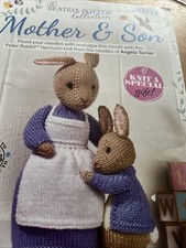 Angela Turner Beatrix Potter Peter Rabbit Mother & Son KNITTING PATTERN