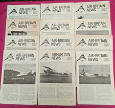 All 12 editions 1979 Air-Britain News. UK Register including photos. FREE POST