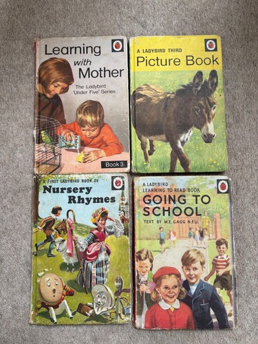 Vintage ladybird hardback - x,