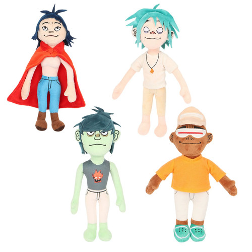 30cm gorillaz noodle plush - gorillaz,