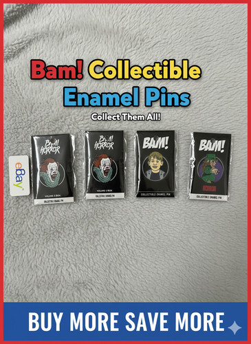Bam enamel pin badge multi - enamel,