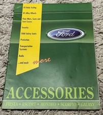 Ford Accessories Brochure 1997 UK - Ka Puma Fiesta Escort Mondeo Scorpio Galaxy