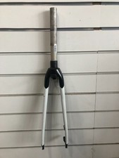 used giant defy carbon disc post mount forks 11/8 alloy steerer QR wheel 