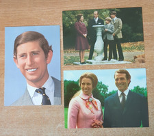 3 unsent royal family postcards