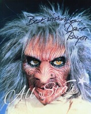 TERRAHAWKS - Denise Bryer Signed Photograph Gerry Anderson 01