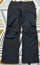 WOMENS HAGLOFS GORETEX PERFORMANCE SHELL Trousers Black Size XL