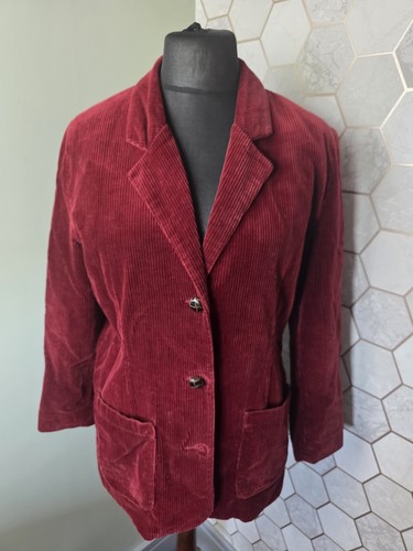 Vintage monsoon red corduroy - vintage,
