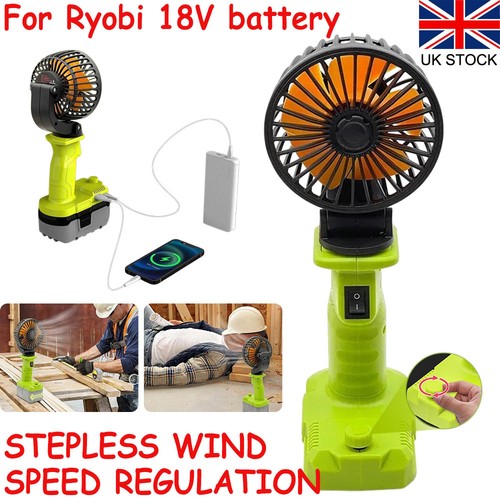 For ryobi 18v battery fan - for,