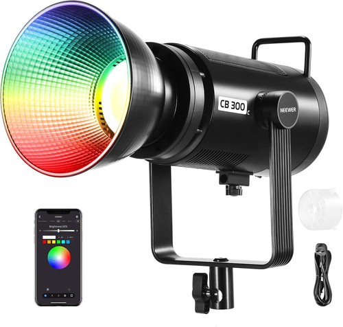 Neewer cb300c 300w rgb led - neewer,