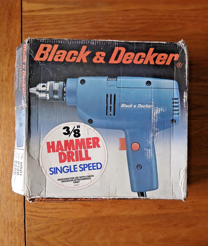 Black decker corded - decker, hammer