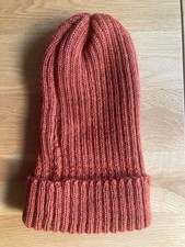 Wool Le Tricoteur Guernsey Ribbed Wool Hat Beanie - More pics below