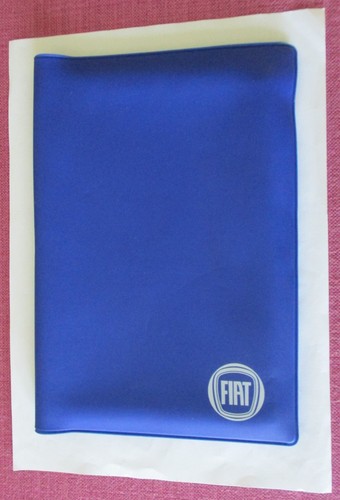 Genuine fiat owners manual - genuine,