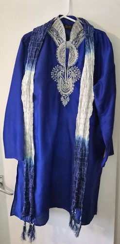 Mens sherwani kurta - kurta, blue