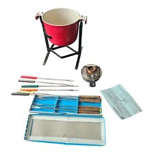 Vintage Le Creuset Red Fondue