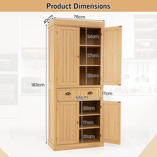 Large pantry cabinet door - pantry, 2-door