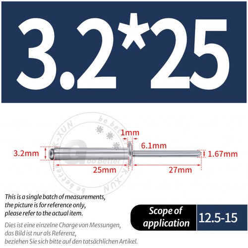 Pop rivets aluminium steel - pop,