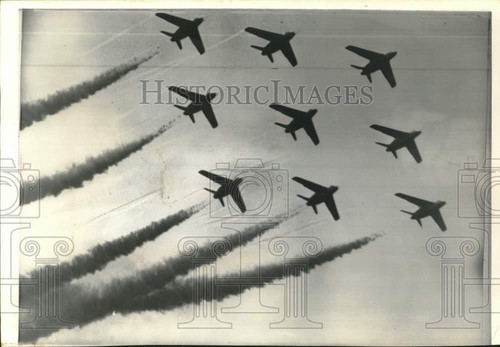 1974 press photo red arrows - 1974,